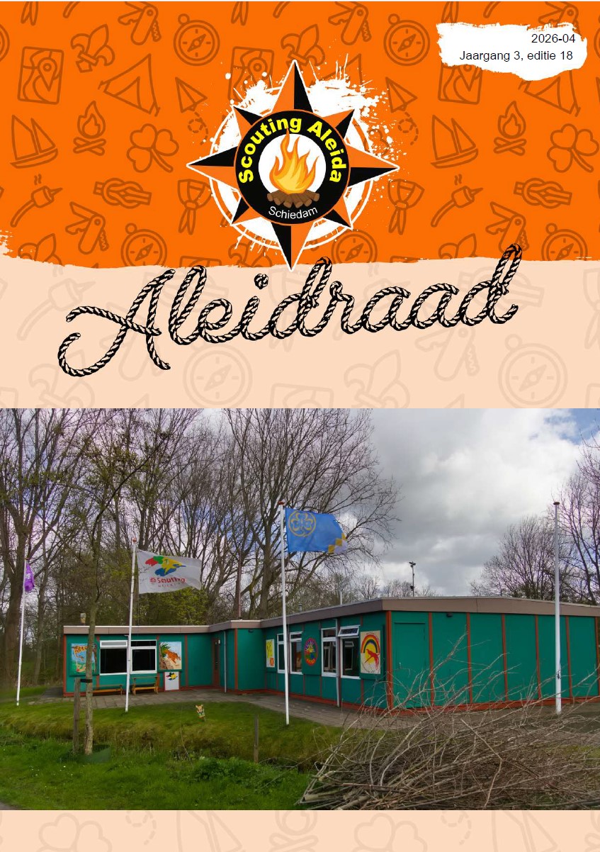 De Aleidraad van april 2026 van Scouting Aleida Schiedam