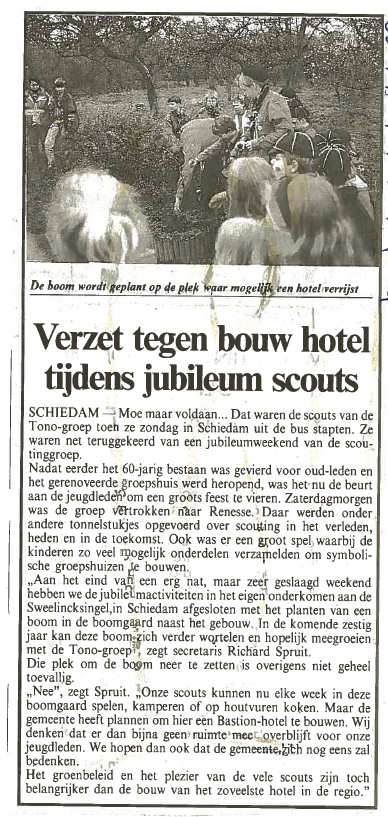 In de Havenloods van 14 april 1994 verscheen dit artikel. Foto: Richard Spruit (Dolfijn)
